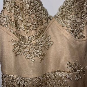 Beautiful Gold Prom Dress